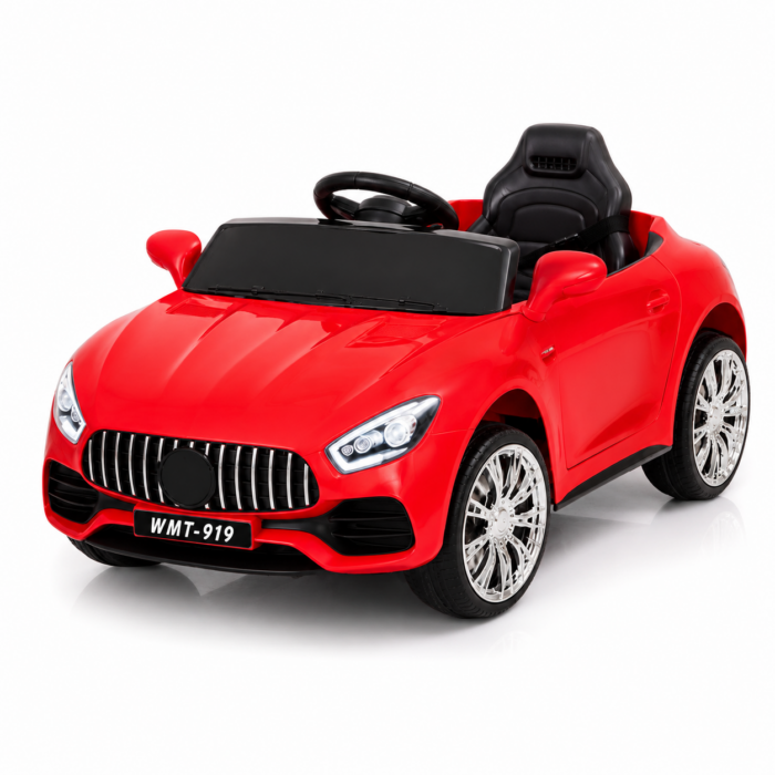 Carro Eléctrico Deportivo para Niños – Rojo